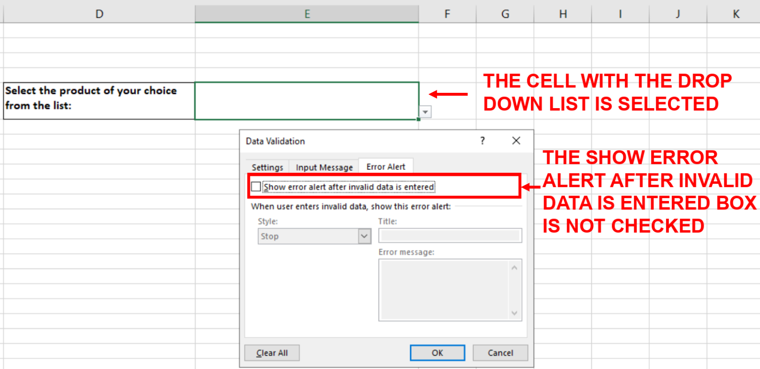 The Ultimate Guide To Excel Drop Down Lists [Includes All 7 Types]