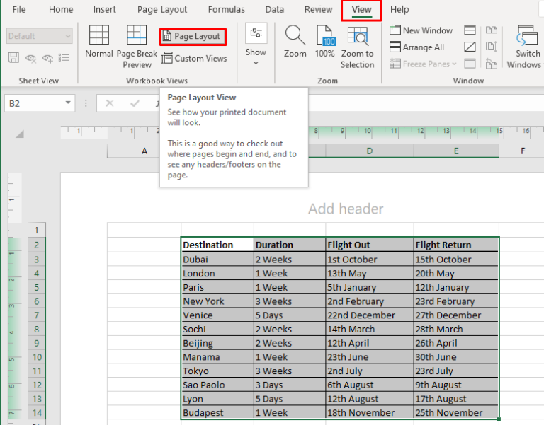 Microsoft Excel: A Guide To Controlling Your Page Layout