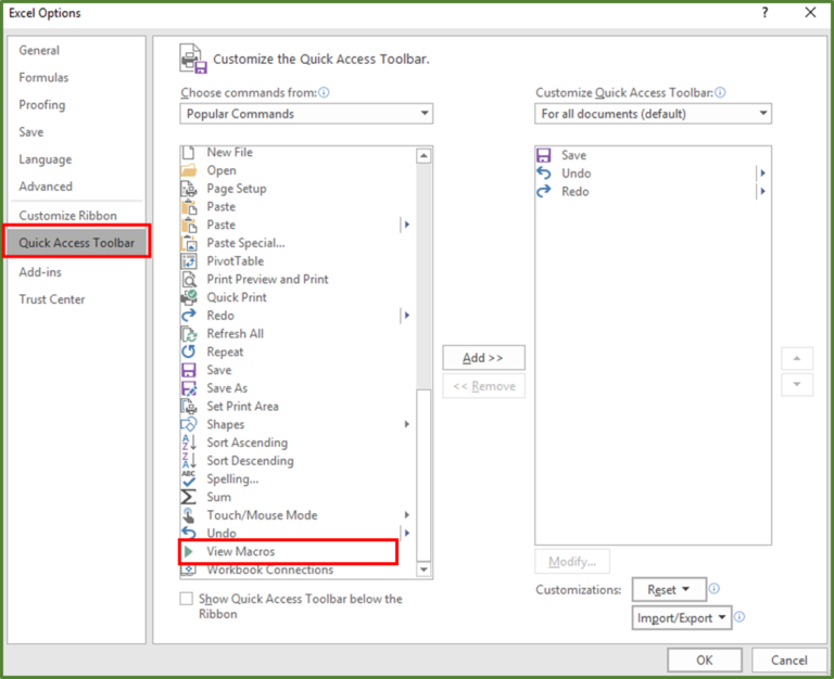 Creating A Simple Macro In Excel (Step-By-Step) - Acuity Training