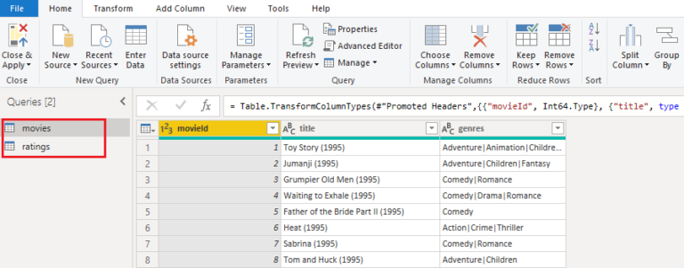 Merge Queries And Append Queries In Power Bi Step By Step For Learners 8466