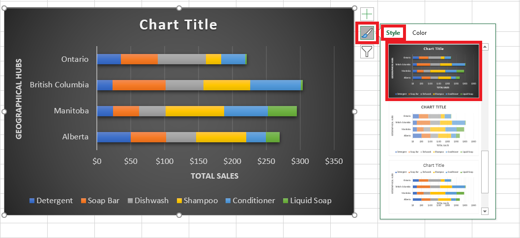 How To Make A Stacked Bar Or Column Chart (5 Minutes Or Less!)