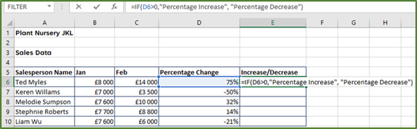 How To Calculate A Percentage Difference in Excel - Acuity Training