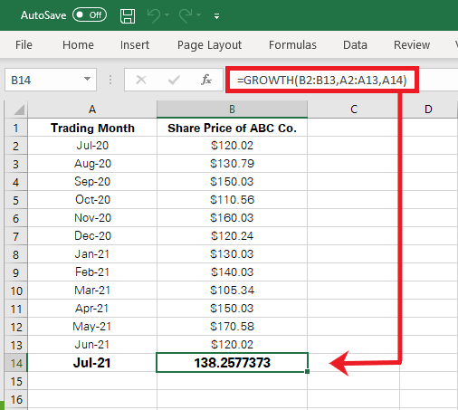 using-the-growth-function-in-excel-acuity-training