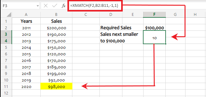 XMATCH Functions - Master Excels Array Tools! - Acuity Training