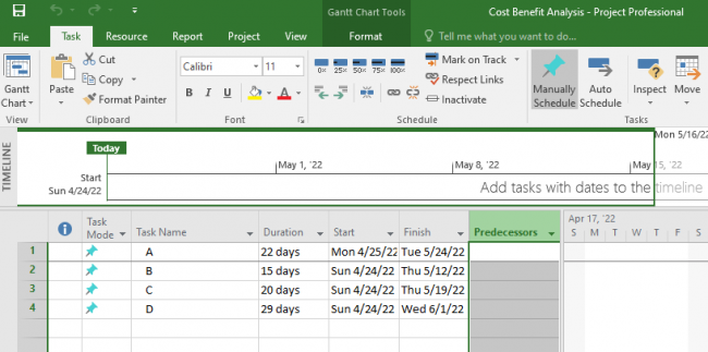 Master Cost-Benefit Analysis In Microsoft Project (Quick And Easy ...