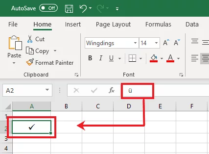 5 Ways to Insert Tick or Cross Symbol in Word / Excel [How To