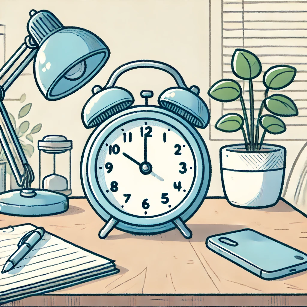 Clock Cartoon graphic