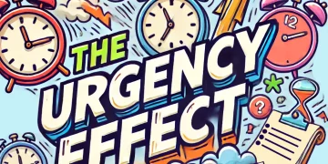 Urgency Effect cartoon graphic