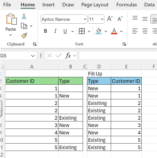 Two data tables with duplicate data